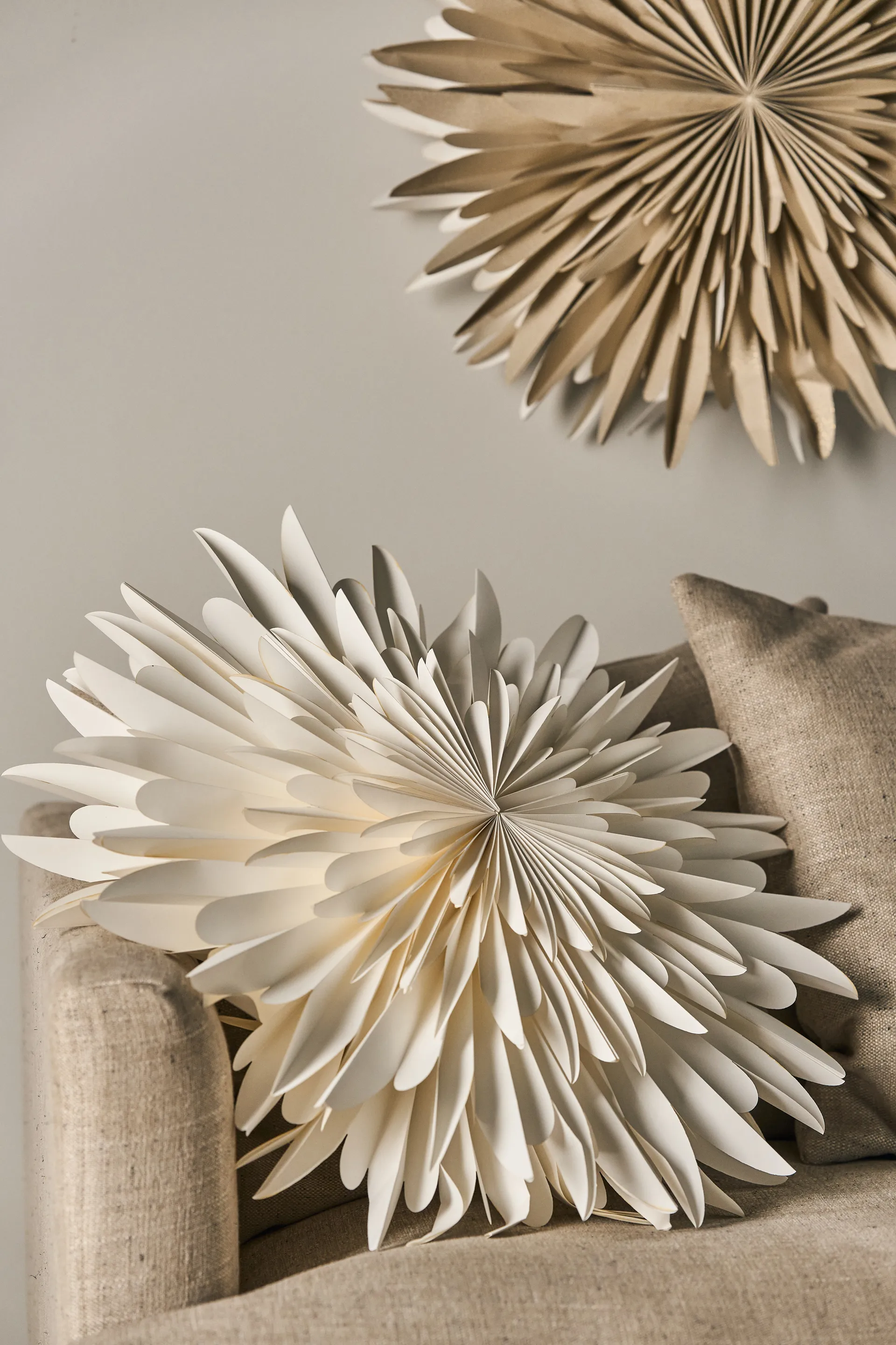 Stella dell'Avvento Luna bianco, 60 cm Scandi Living