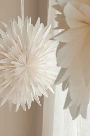 Stella dell'Avvento Luna bianco - 60 cm - Scandi Living