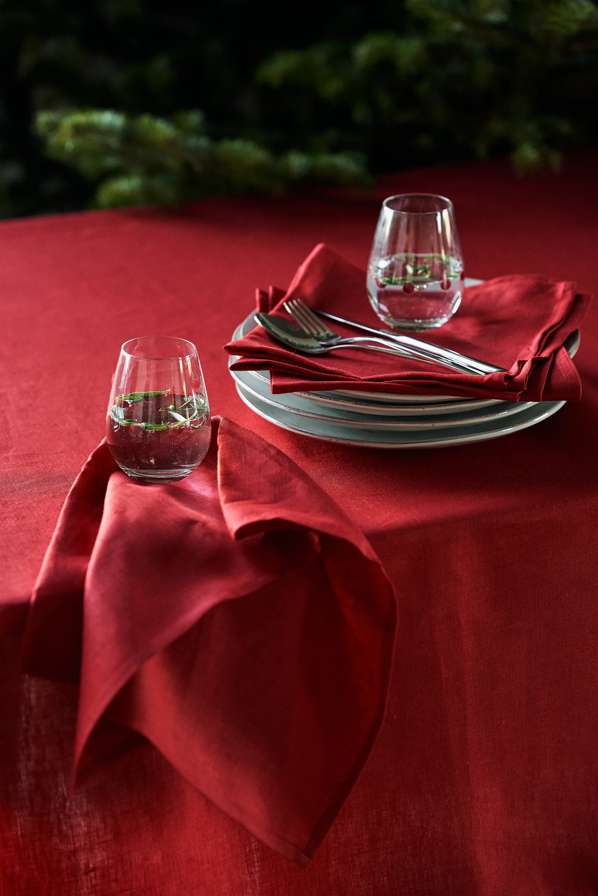 Strofinaccio da cucina Clean 47x70 cm confezione da 2, Rosso Scandi Living