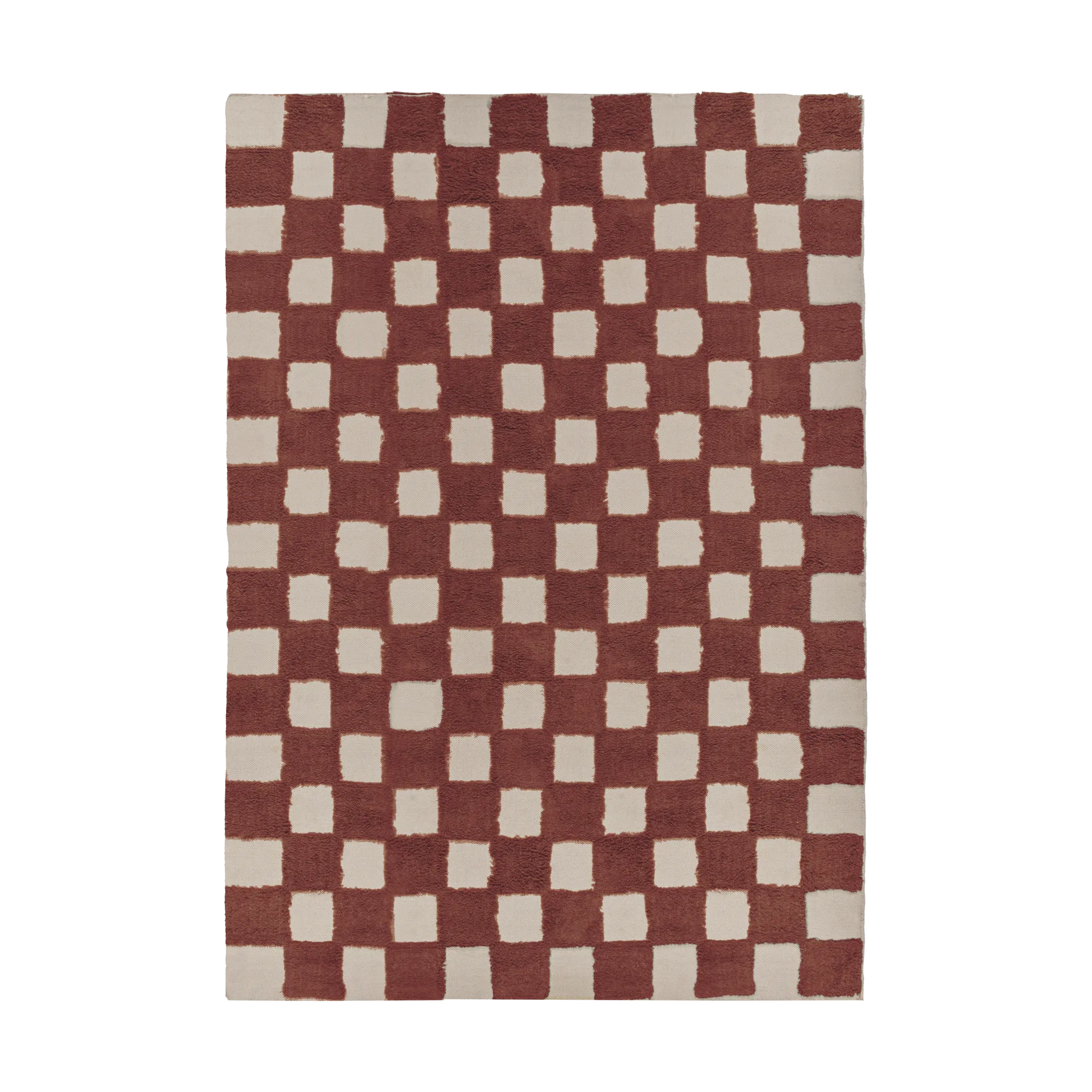 Tappeto Checker Play 170x240 cm, Cocoa Scandi Living