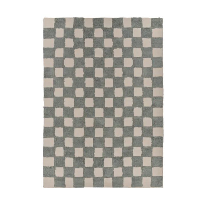 Tappeto Checker Play 170x240 cm - Sage - Scandi Living