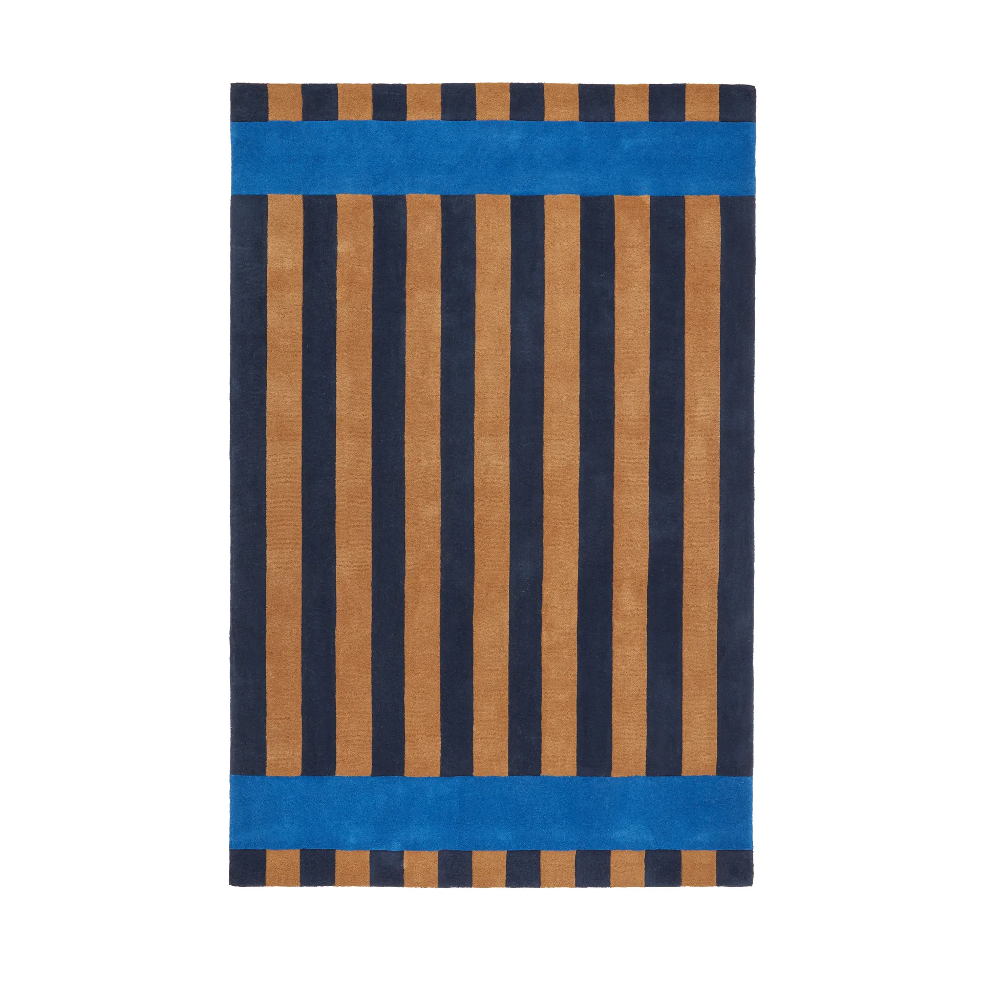 Tappeto di lana Aisles, Blu, 170x240 cm Scandi Living