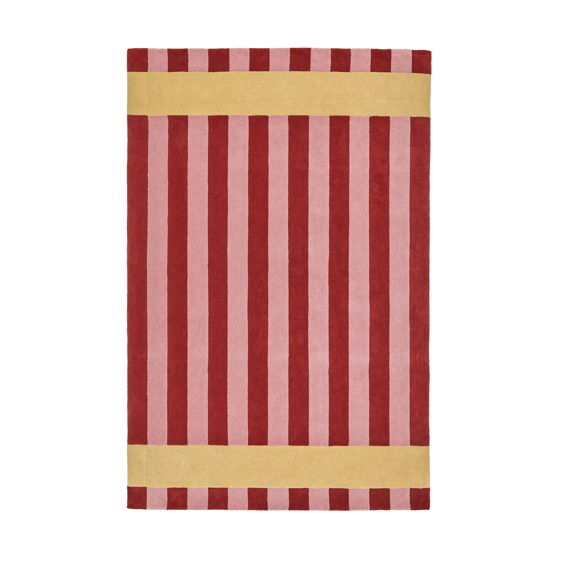 Tappeto di lana Aisles, Rosso, 170x240 cm Scandi Living