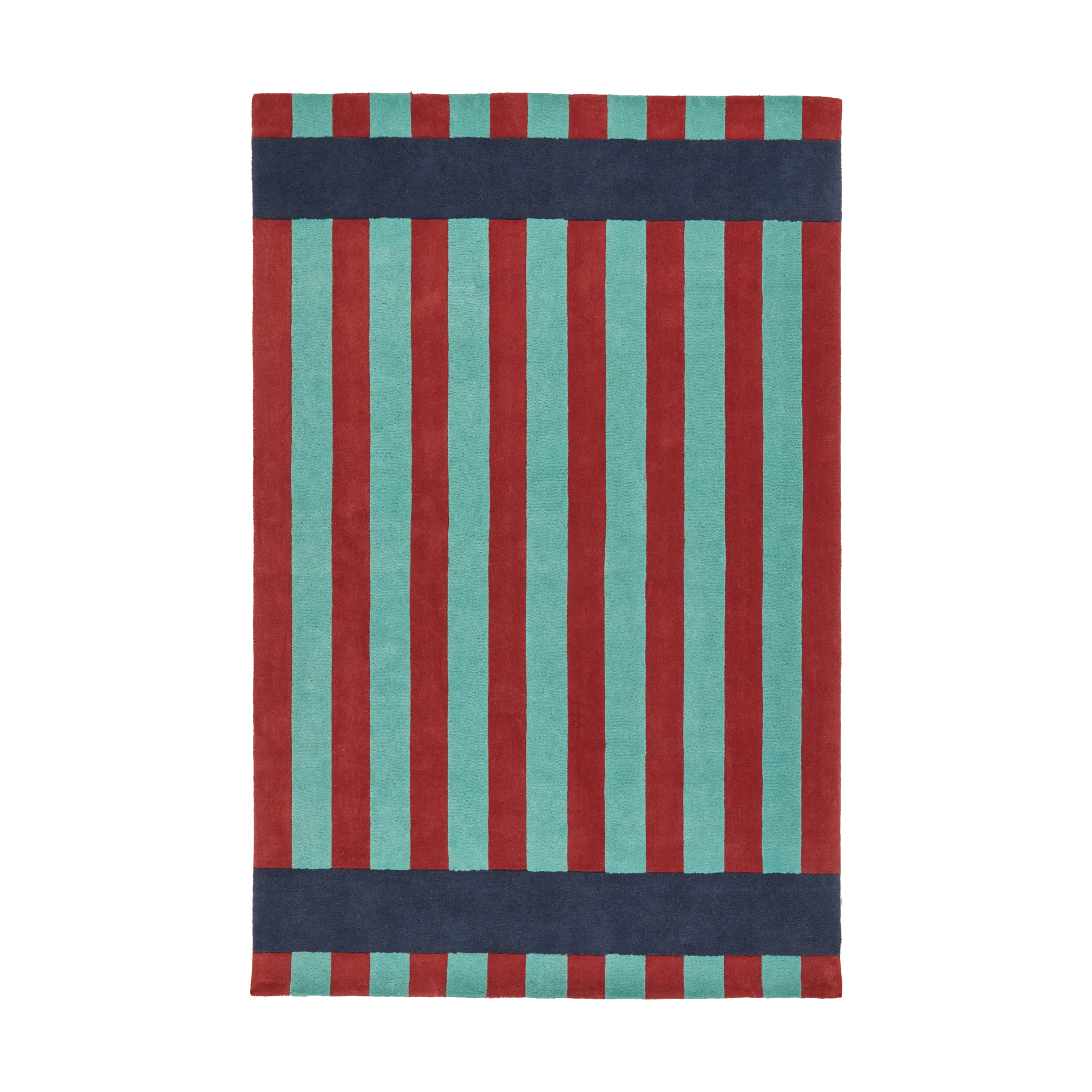 Tappeto di lana Aisles, Verde, 170x240 cm Scandi Living