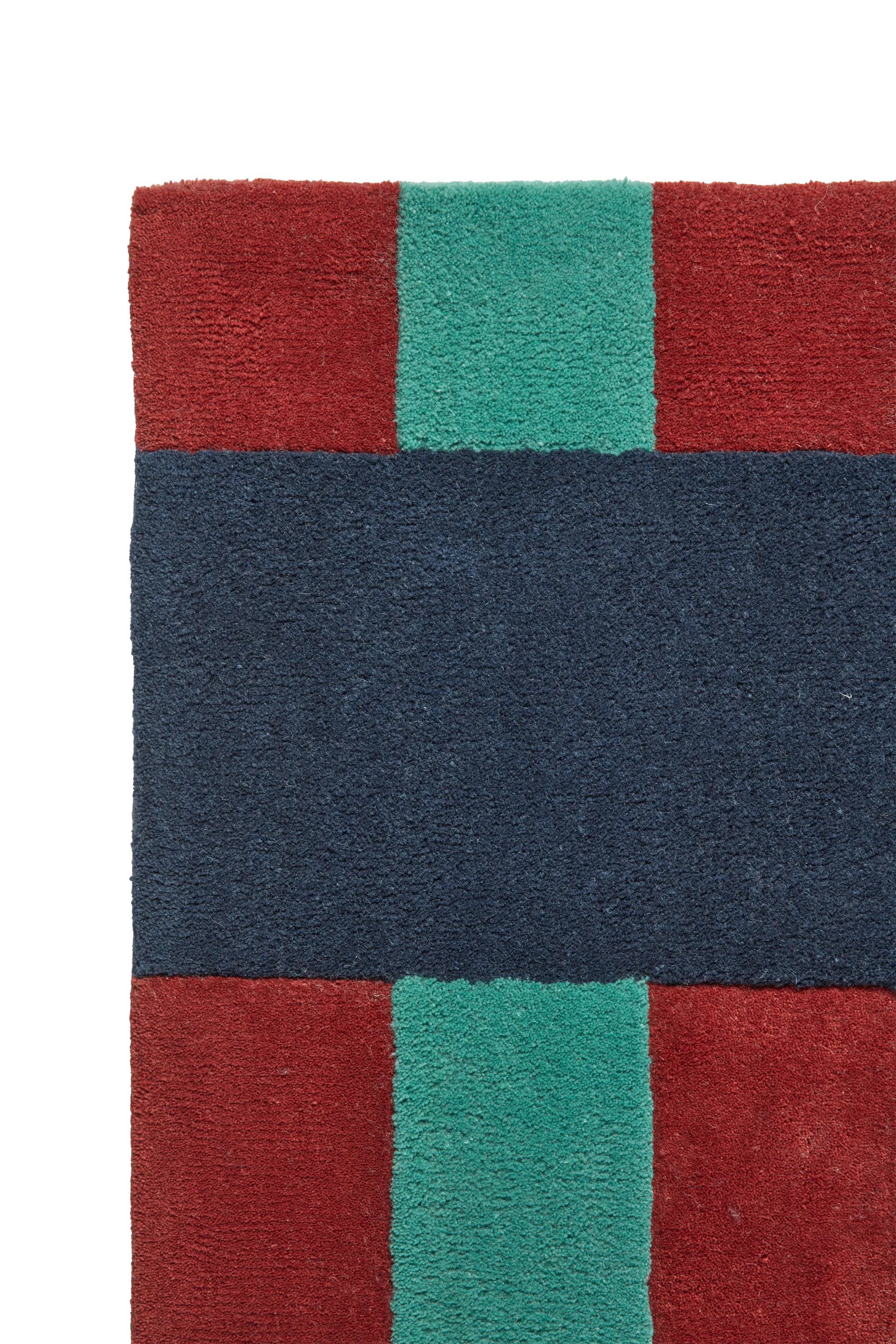 Tappeto di lana Aisles, Verde, 170x240 cm Scandi Living