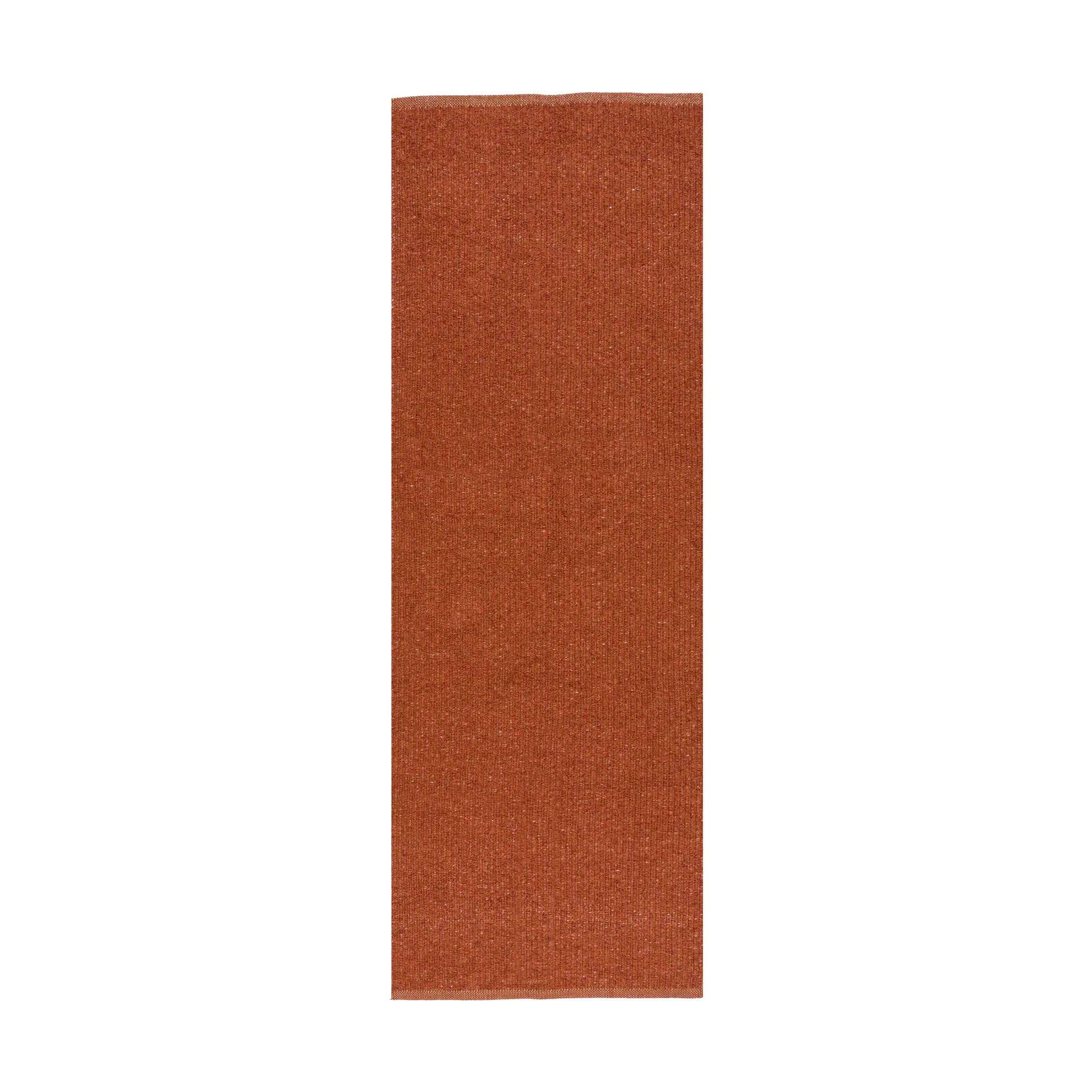 Tappeto Fallow da corridoio, Ruggine, 70x250 cm Scandi Living
