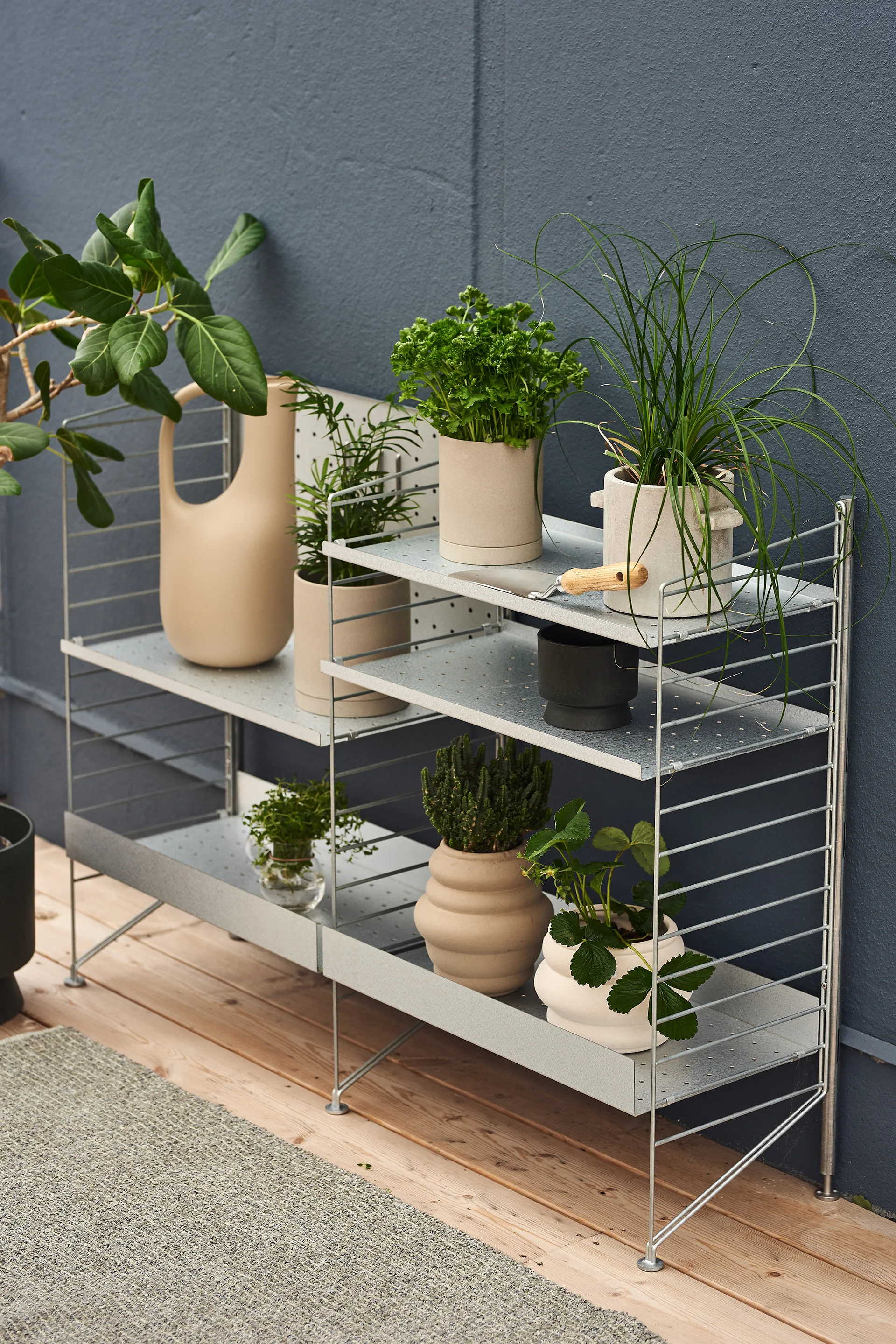 Tappeto Fallow dusty green, 70x200cm Scandi Living