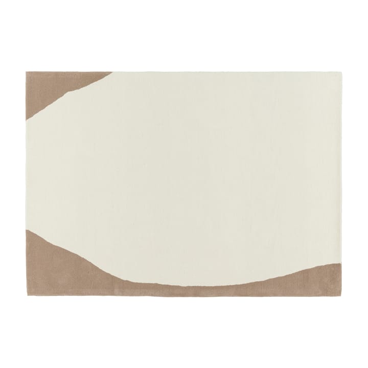 Tappeto Flow in lana bianco-beige - 170x240 cm - Scandi Living