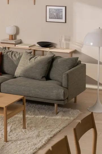 Tappeto in lana Cozy natural white - 170x240 cm - Scandi Living