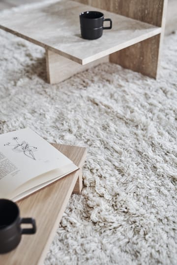 Tappeto in lana Cozy natural white - 170x240 cm - Scandi Living