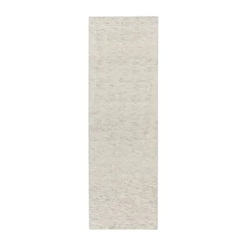 Tappeto in lana Fawn bianco - 80x240 cm - Scandi Living