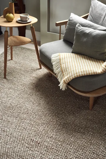 Tappeto in lana Flock beige - 170x240 cm - Scandi Living