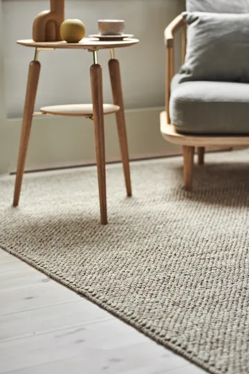 Tappeto in lana Flock beige - 170x240 cm - Scandi Living
