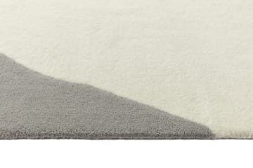 Tappeto in lana Flow bianco-grigio - 170x240 cm - Scandi Living