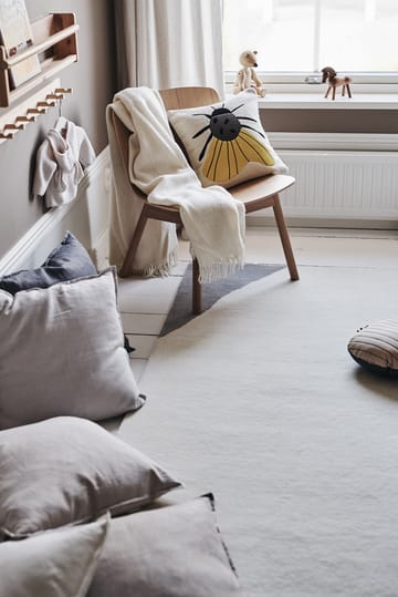 Tappeto in lana Flow bianco-grigio - 170x240 cm - Scandi Living
