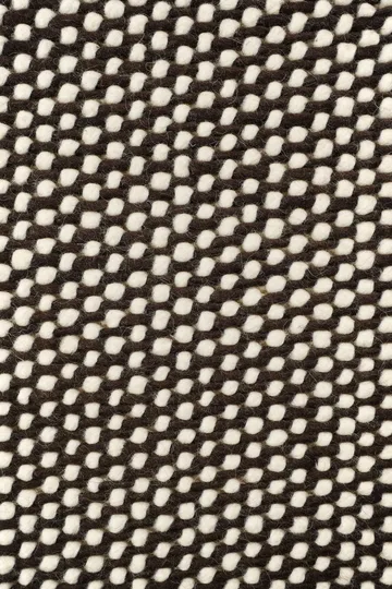Tappeto in lana Hill - Bianco-marrone, 200x300 cm - Scandi Living