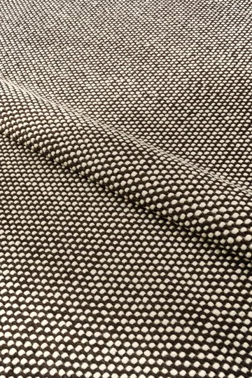 Tappeto in lana Hill - Bianco-marrone, 200x300 cm - Scandi Living