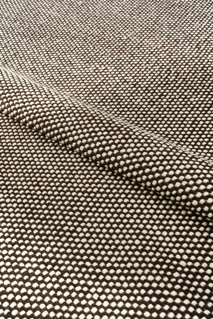Tappeto in lana Hill bianco/marrone, 170x240 cm Scandi Living