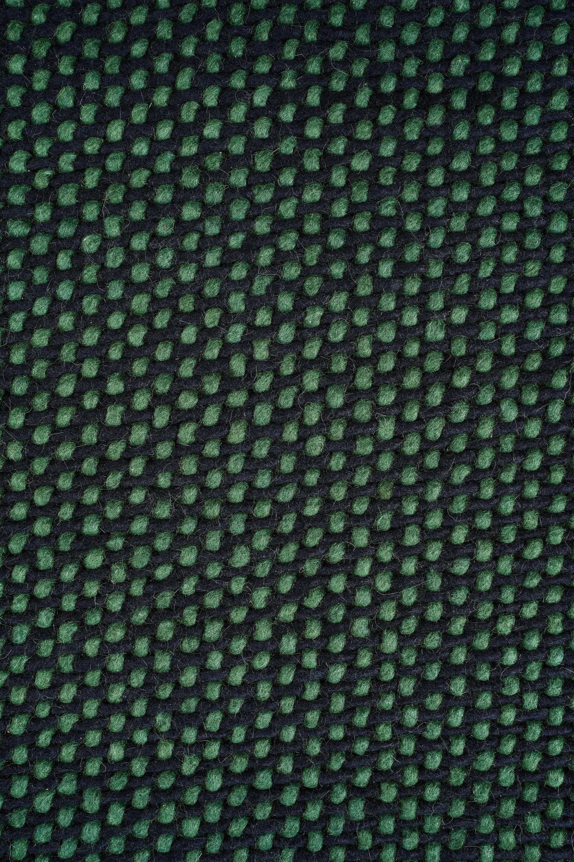 Tappeto in lana Hill blu/verde, Blu-verde, 170x240 cm Scandi Living