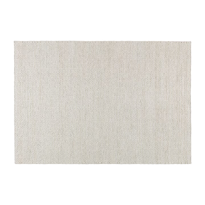 Tappeto in lana intrecciata bianco naturale - 200x300 cm - Scandi Living