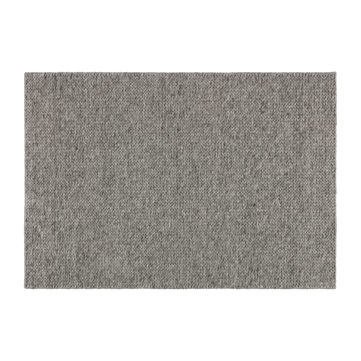 Tappeto in lana intrecciata grigio naturale - 170x240 cm - Scandi Living