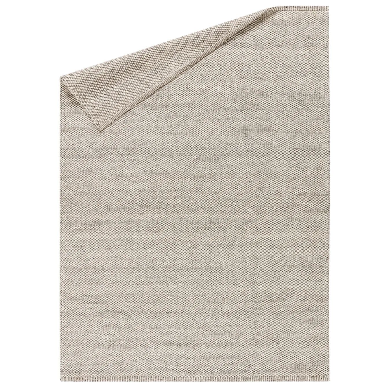 Tappeto in lana Lea bianco naturale, 170x240 cm Scandi Living