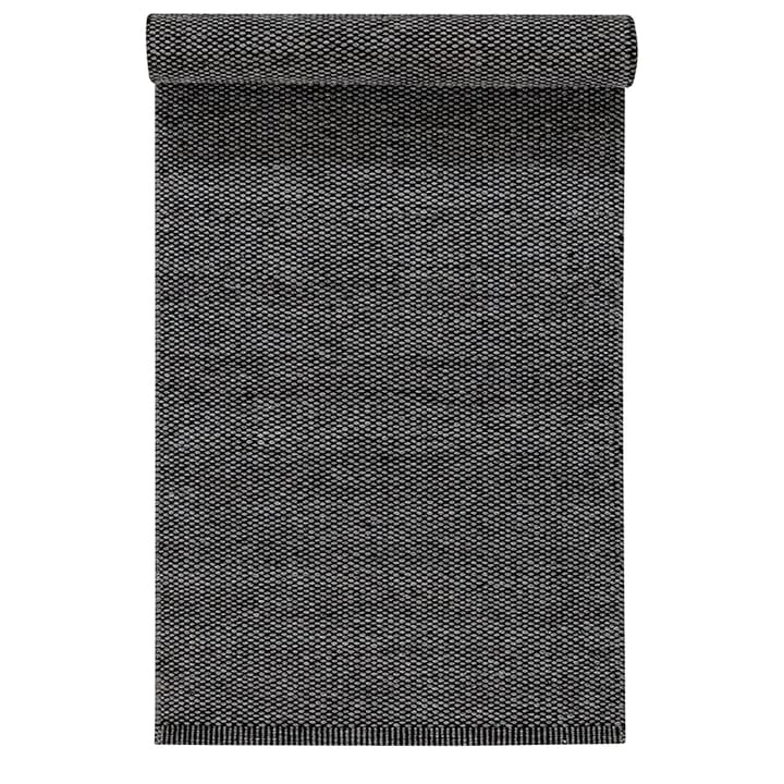 Tappeto in lana Lea nero - 80x240 cm - Scandi Living