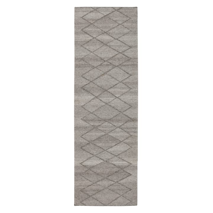 Tappeto in lana Peak natural grey - 80x240 cm - Scandi Living