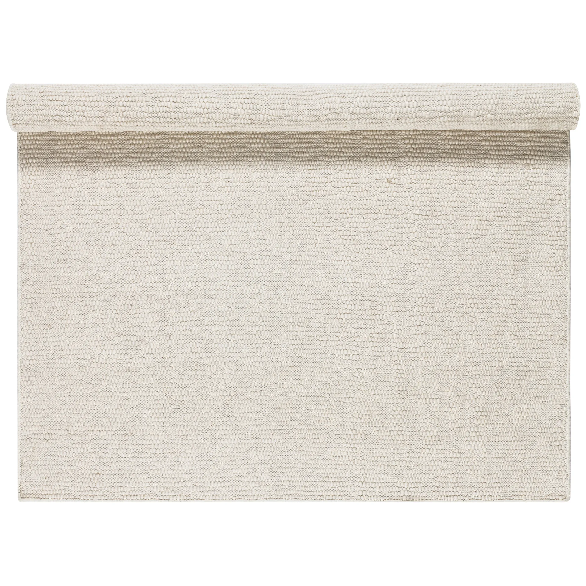 Tappeto in lana Pebble bianco, 200x300 cm Scandi Living