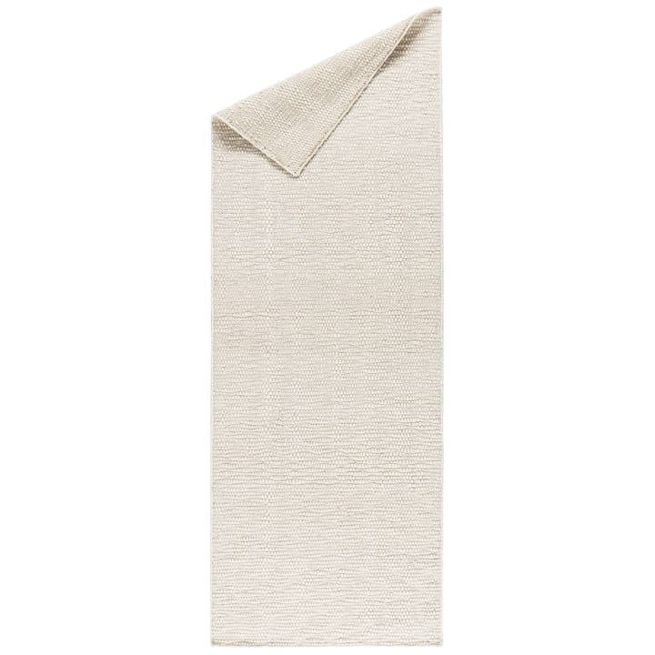 Tappeto in lana Pebble bianco - 80x240 cm - Scandi Living