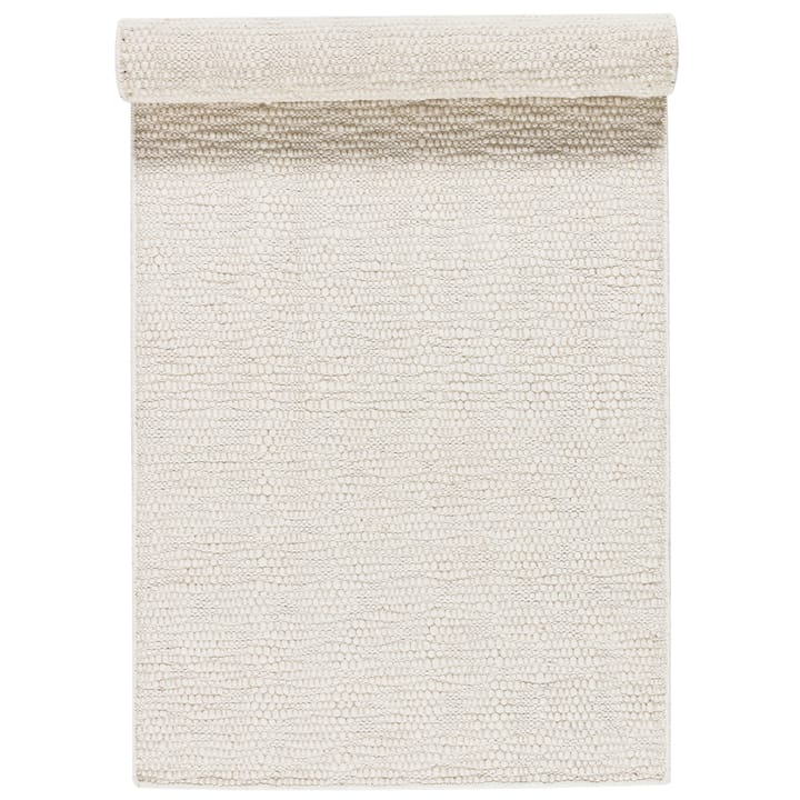 Tappeto in lana Pebble bianco, 80x240 cm Scandi Living