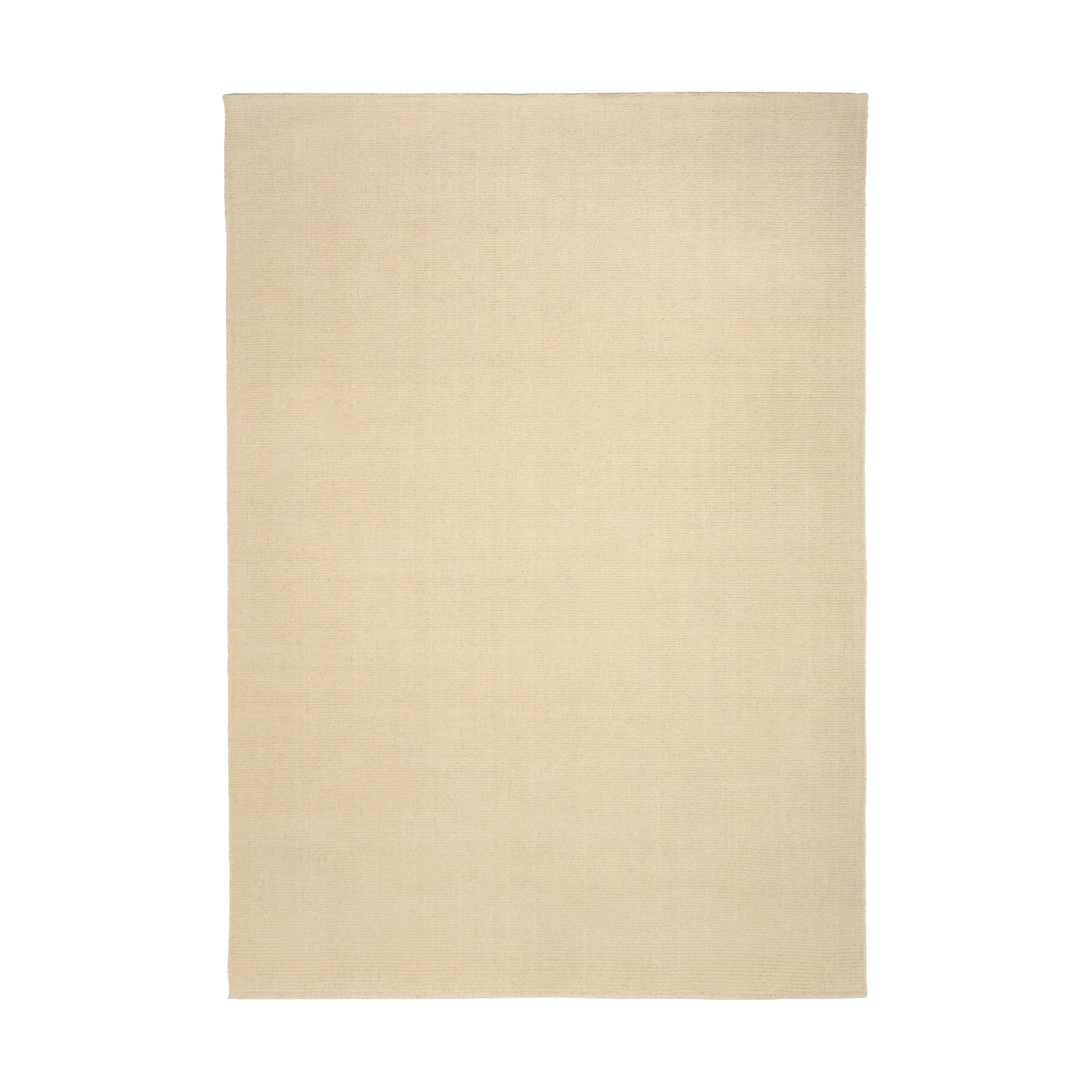 Tappeto in lana Terrain bianco naturale, 170x240 cm Scandi Living