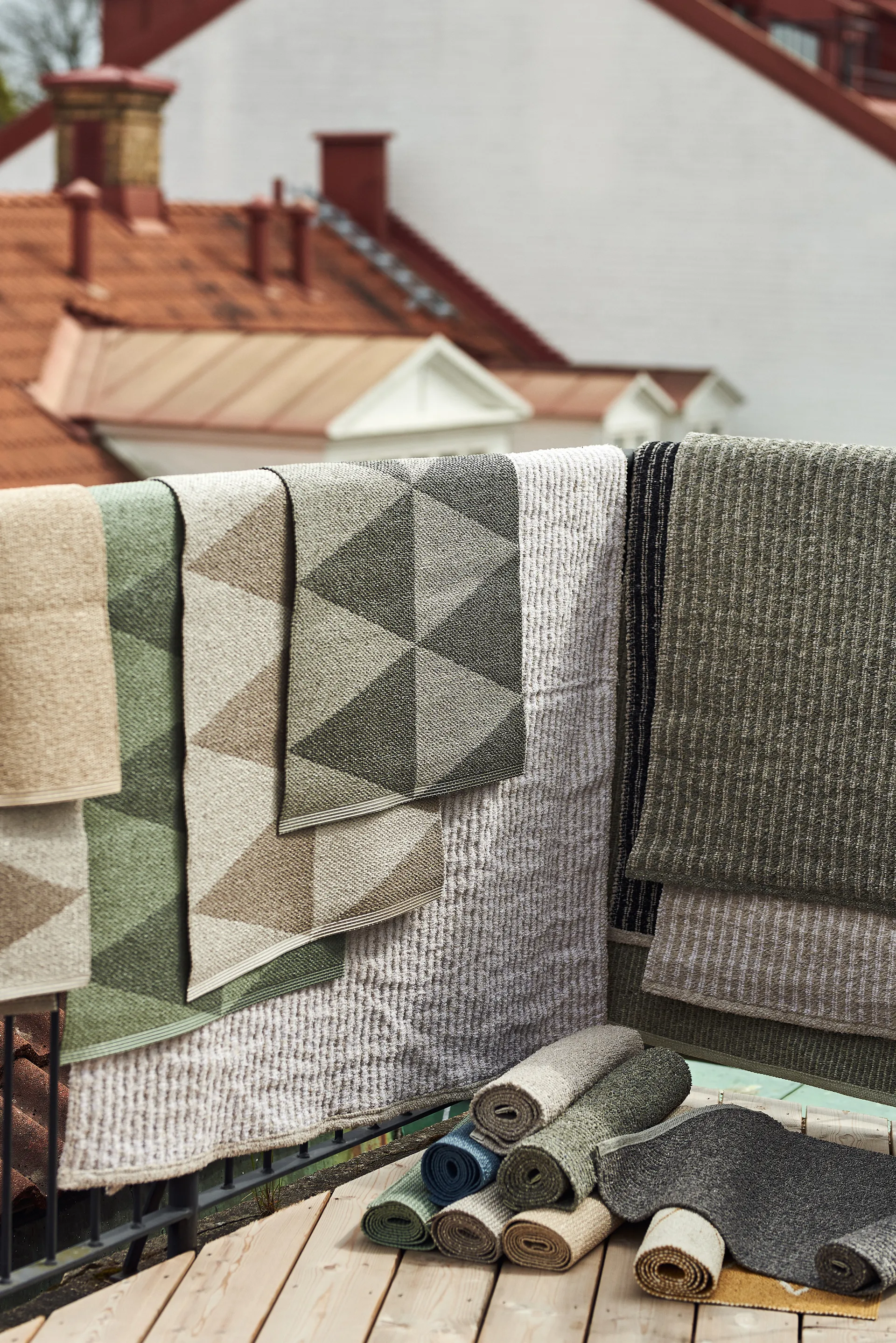 Tappeto in plastica Mellow greige, 70x150cm Scandi Living