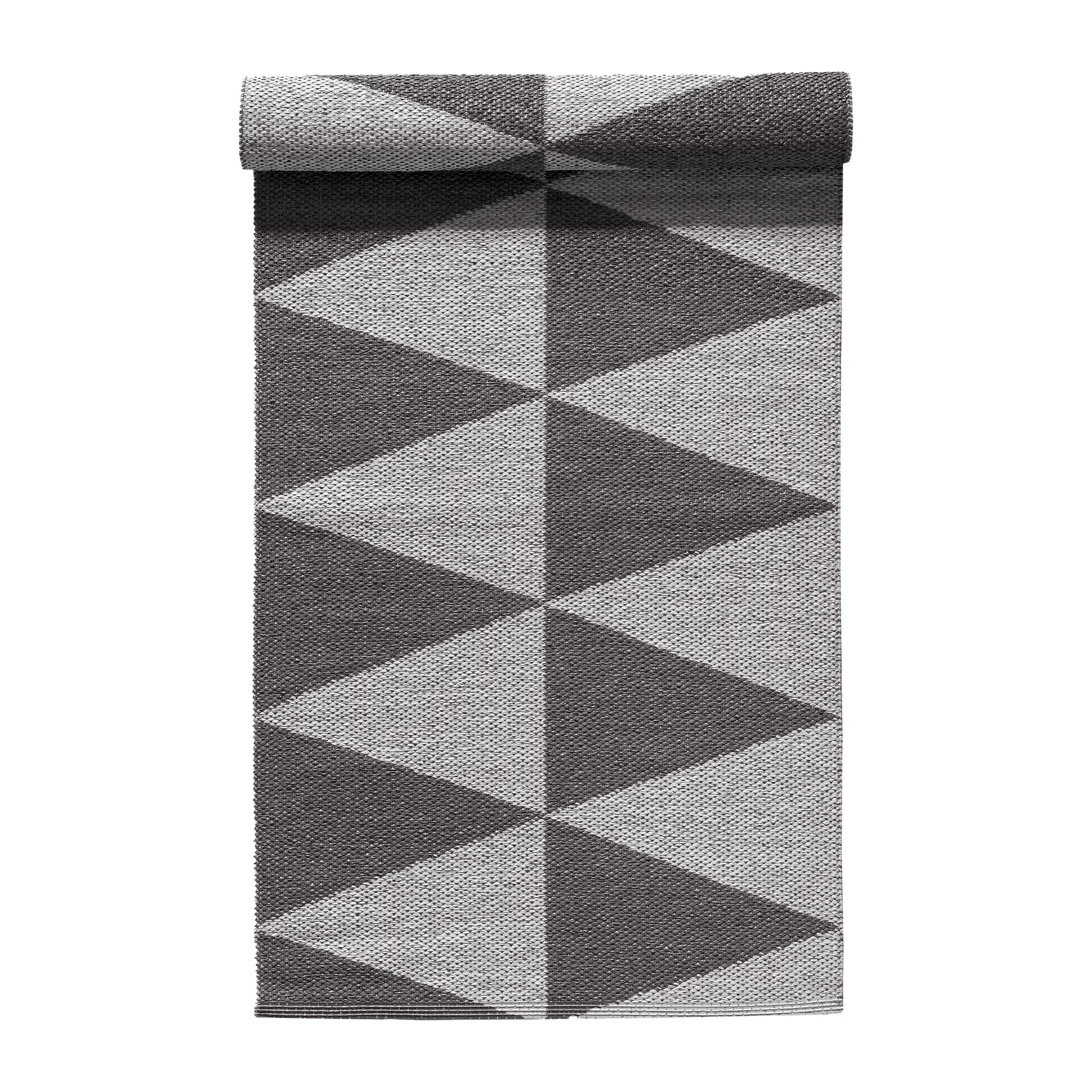 Tappeto in plastica Rime grigio, 70x250cm Scandi Living