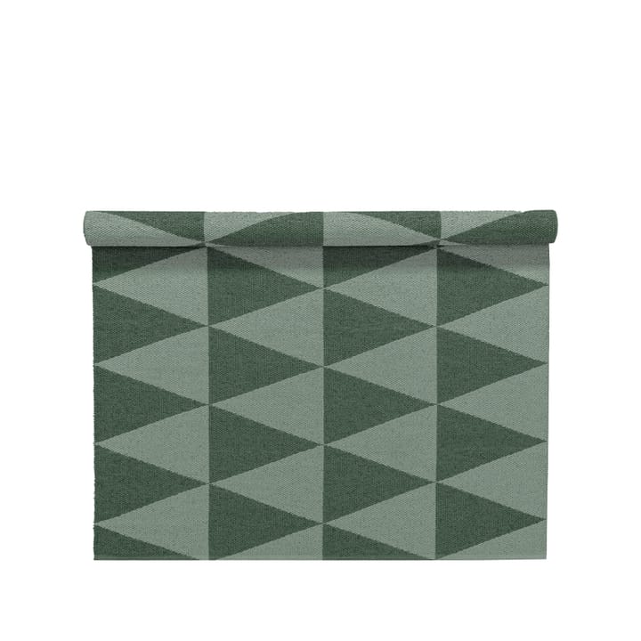 Tappeto in plastica Rime verde - 150x200 cm - Scandi Living