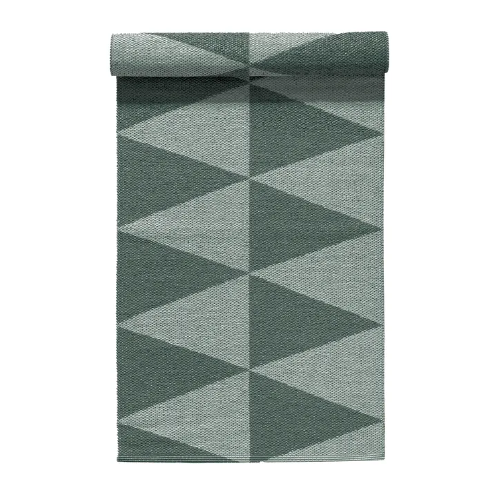Tappeto in plastica Rime verde - 70x150cm - Scandi Living