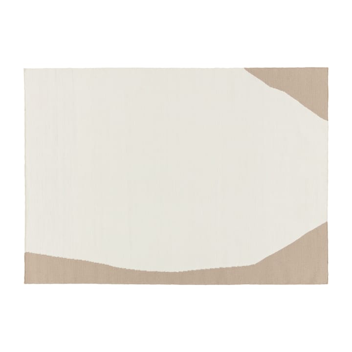 Tappeto kelim Flow bianco-beige - 170x240 cm - Scandi Living