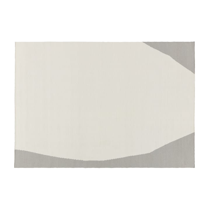 Tappeto kelim Flow bianco-grigio - 170x240 cm - Scandi Living