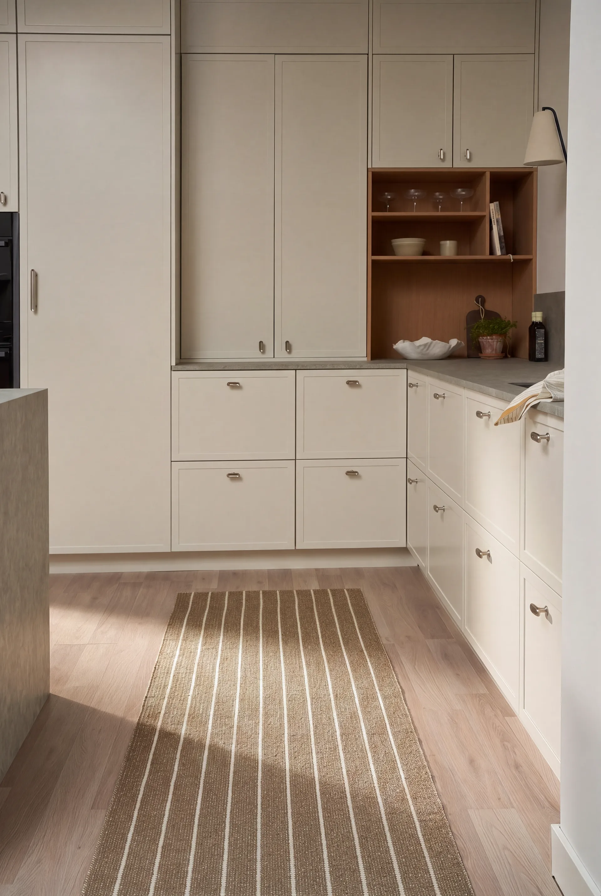 Tappeto Lane da corridoio, Beige, 70x150 cm Scandi Living