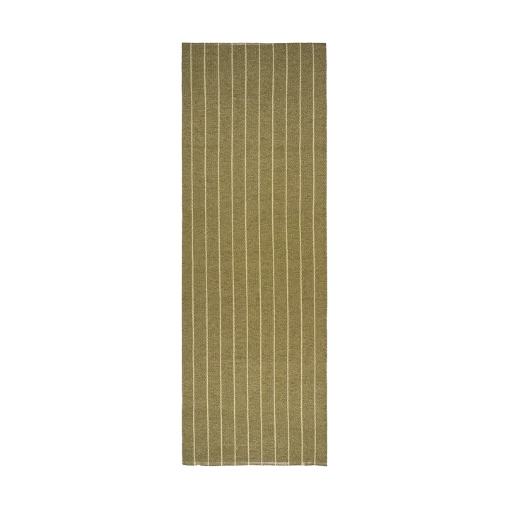 Tappeto Lane da corridoio - Verde oliva, 70x150 cm - Scandi Living