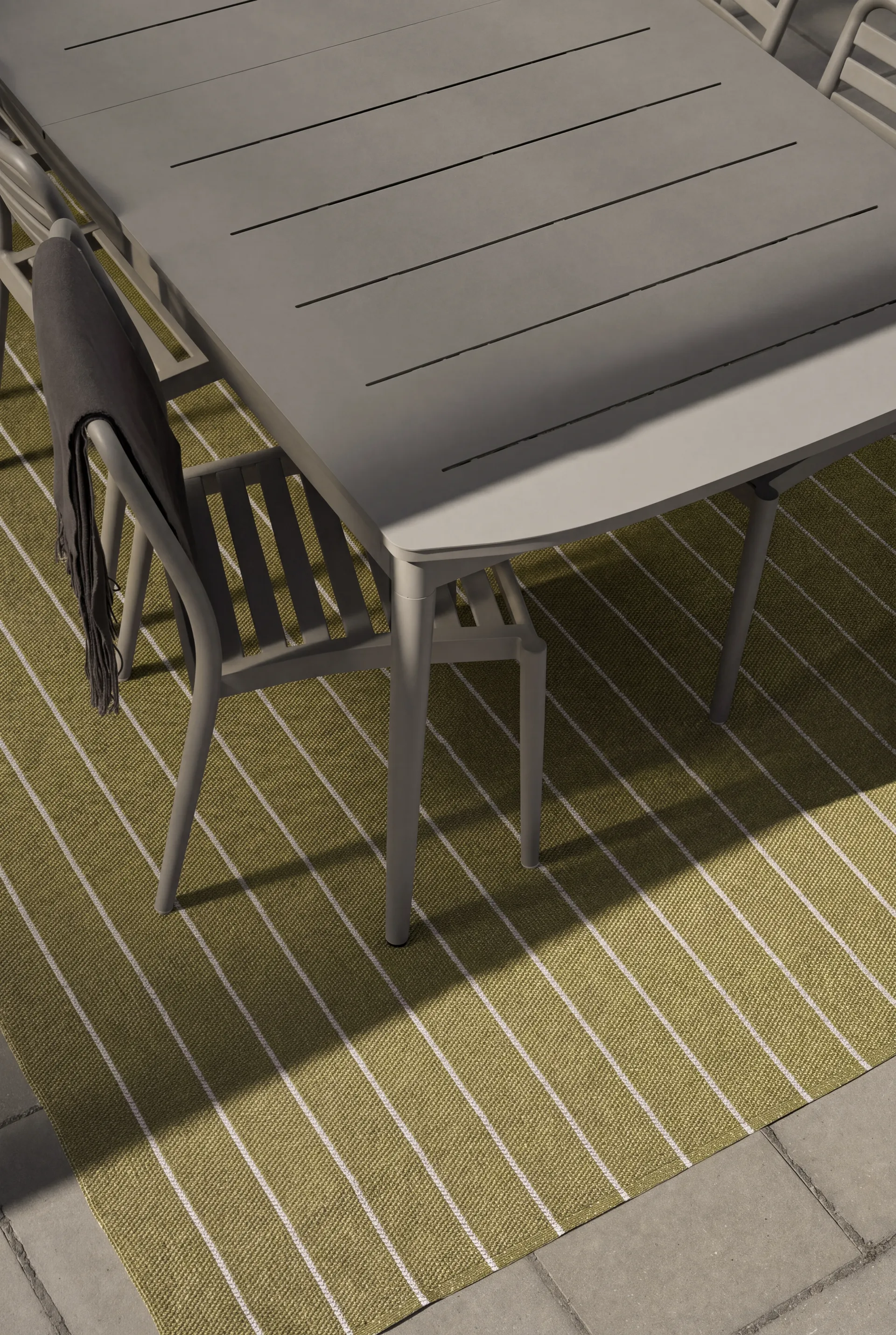 Tappeto Lane, Verde oliva, 150x200 cm Scandi Living