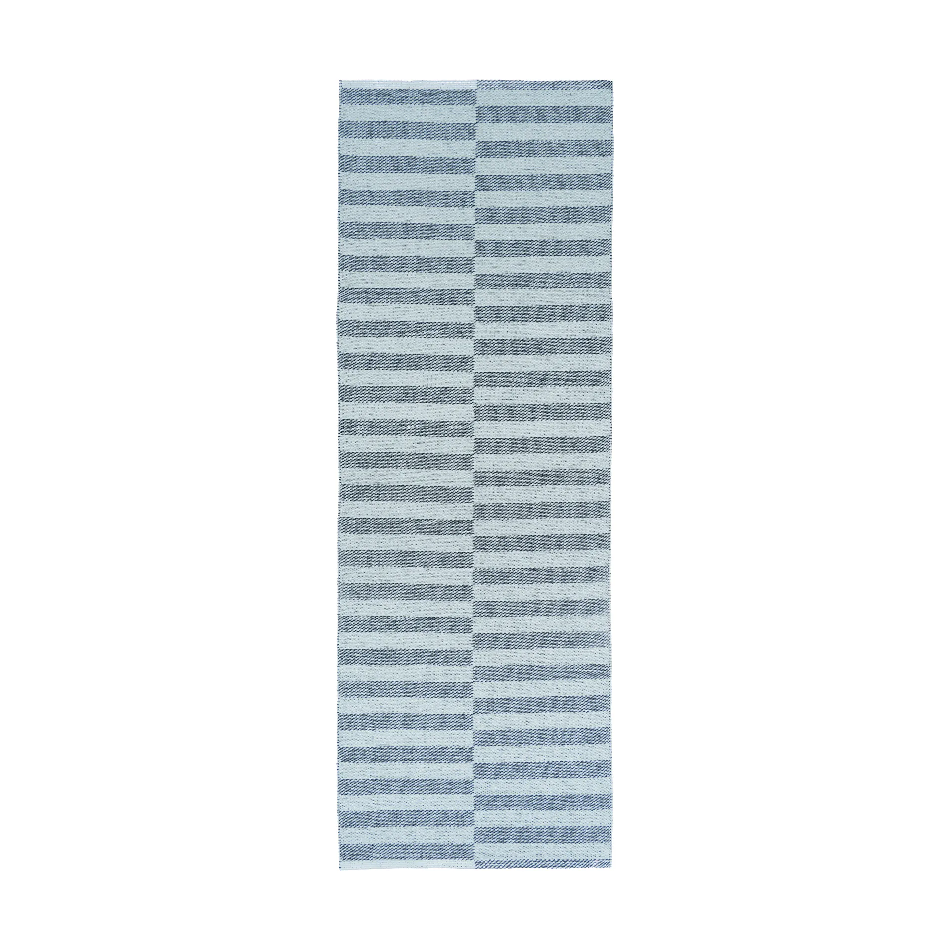 Tappeto Path da corridoio, Blu oceano, 70x200 cm Scandi Living