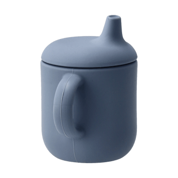 Tazza con beccuccio Elvie in silicone 180 ml - Blu - Scandi Living