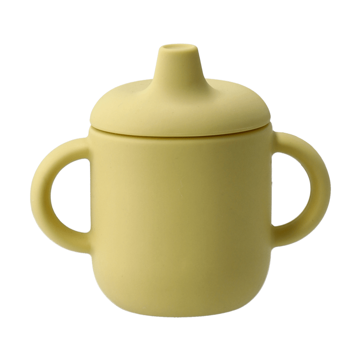 Tazza con beccuccio Elvie in silicone 180 ml - Limone - Scandi Living