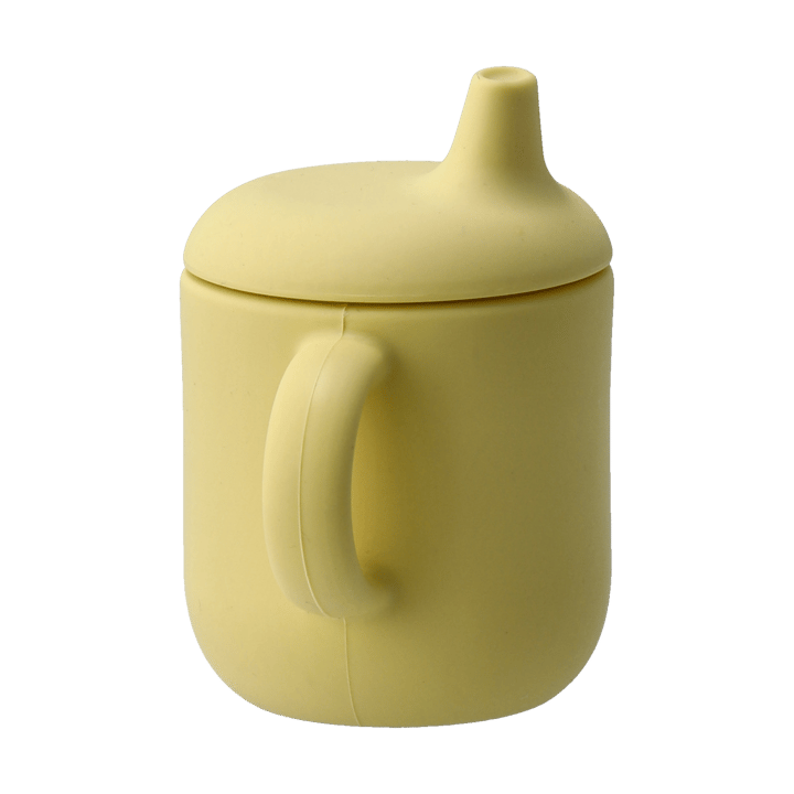 Tazza con beccuccio Elvie in silicone 180 ml, Limone Scandi Living