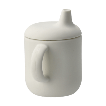 Tazza con beccuccio Elvie in silicone 180 ml - Vaniglia - Scandi Living