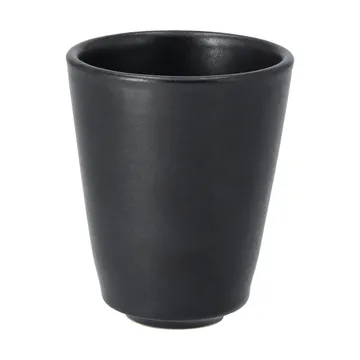 Tazza da cappuccino Terra - Nero in gres, 14,5 cl - Scandi Living