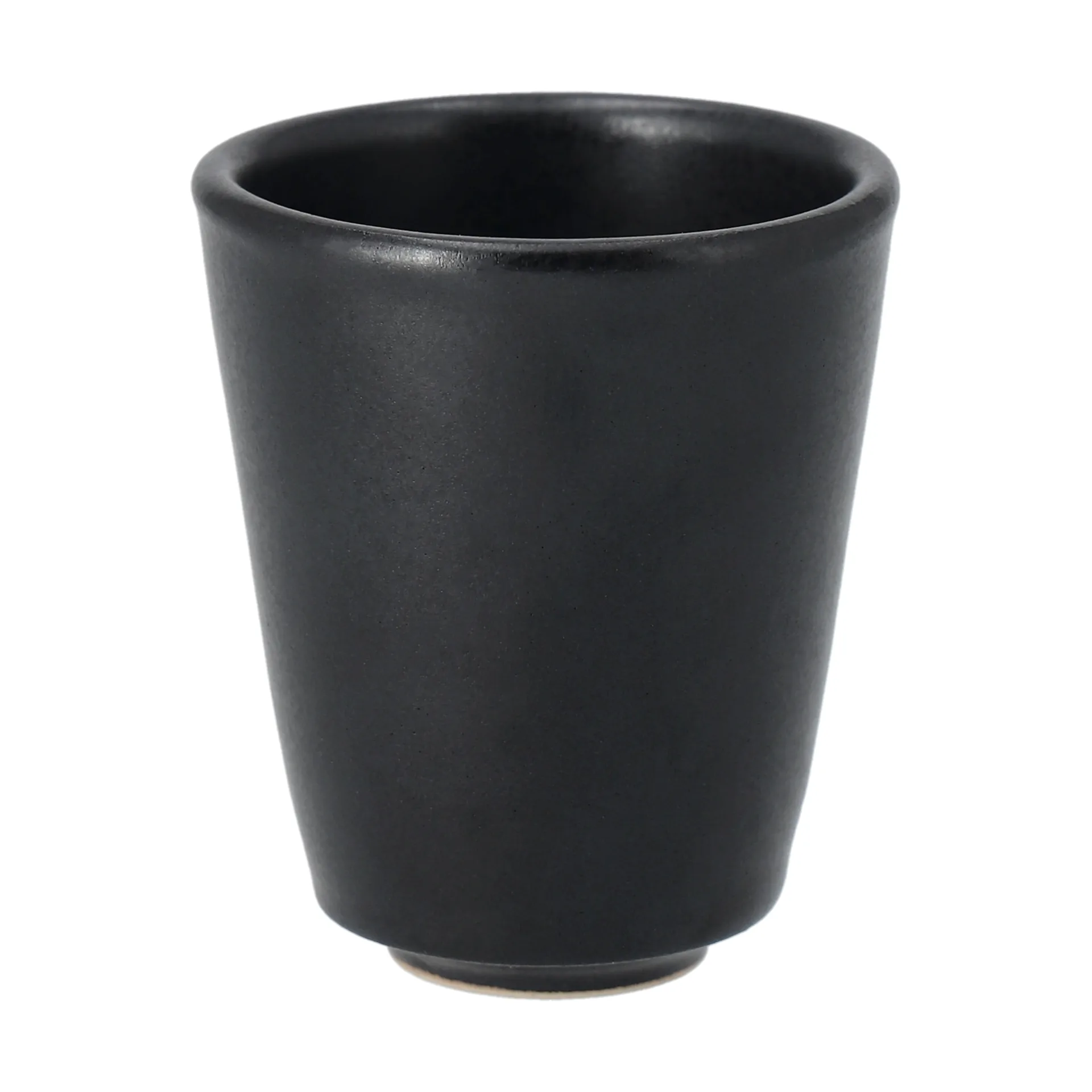 Tazza da espresso Terra, Nero in gres, 6,5 cl Scandi Living