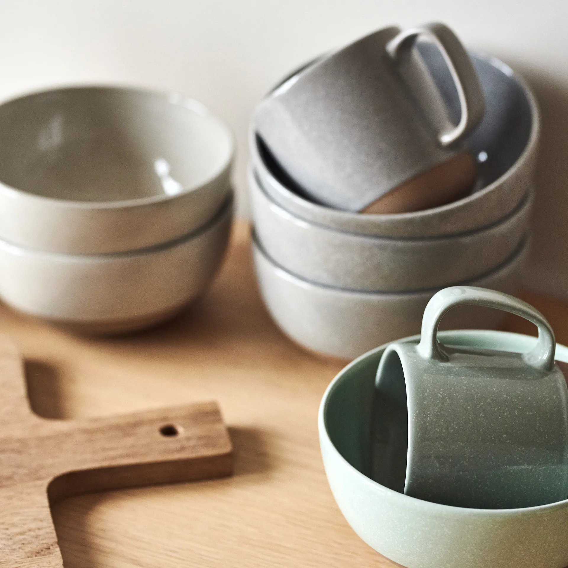 Tazza Fossil 35 cl, verde Scandi Living