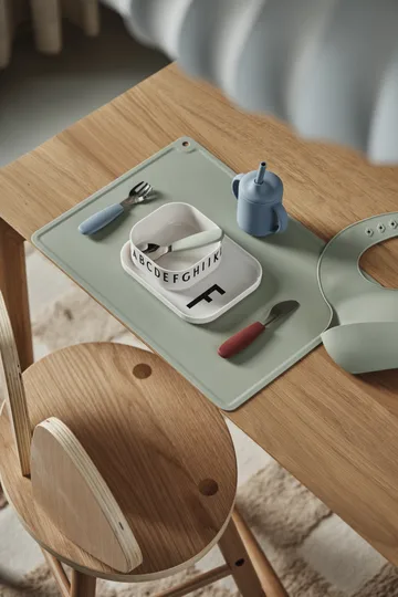 Tazza Idun con cannuccia in silicone 120 ml - Blu - Scandi Living